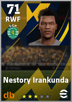 Nestory Irankunda eFootball player card