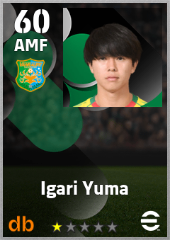 Igari Yuma — AMF, OVR 60, MAX 60