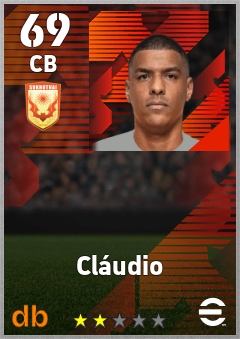 Cláudio — CB, OVR 69, MAX 69