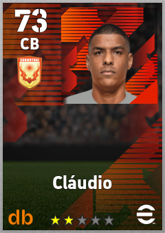 Cláudio eFootball player card