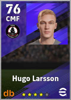 Hugo Larsson eFootball player card