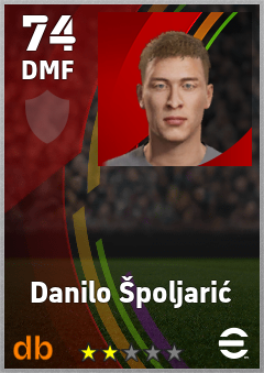 Danilo Špoljarić eFootball player card