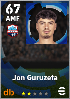 Jon Guruzeta — AMF, OVR 67, MAX 67