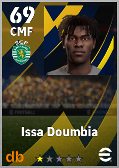 Issa Doumbia — CMF, OVR 69, MAX 69