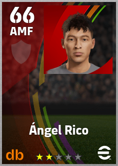 Ángel Rico eFootball player card
