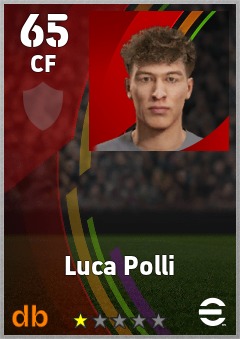 Luca Polli — CF, OVR 65, MAX 65