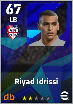 Riyad Idrissi — LB, OVR 67, MAX 67