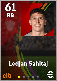 Ledjan Sahitaj eFootball player card