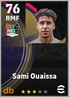 Sami Ouaissa — RMF, OVR 76, MAX 76