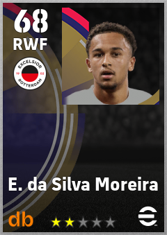 E. da Silva Moreira — RWF, OVR 68, MAX 68