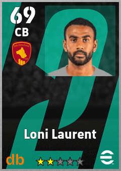 Loni Laurent — CB, OVR 69, MAX 69