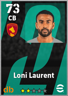 Loni Laurent — CB, OVR 73, MAX 73