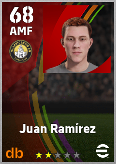 Juan Ramírez — AMF, OVR 68, MAX 68