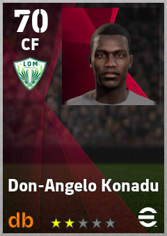 Don-Angelo Konadu eFootball player card