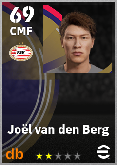 Joël van den Berg — CMF, OVR 69, MAX 69