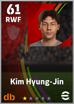 Kim Hyung-Jin eFootball player card