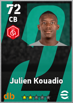 Julien Kouadio eFootball player card