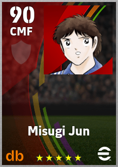 Misugi Jun — CMF, OVR 90, MAX 90