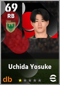 Uchida Yosuke eFootball player card