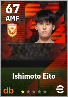 Ishimoto Eito eFootball player card