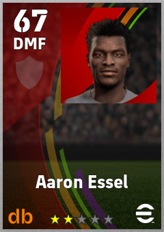 Aaron Essel eFootball player card