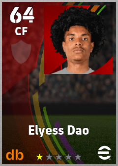 Elyess Dao eFootball player card