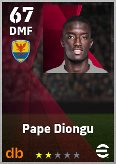 Pape Diongu eFootball player card