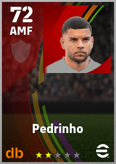 Pedrinho eFootball player card