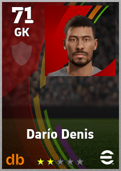 Darío Denis eFootball player card