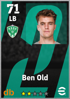 Ben Old — LB, OVR 71, MAX 71