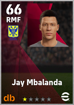Jay Mbalanda — RMF, OVR 66, MAX 66