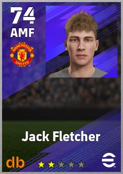 Jack Fletcher — AMF, OVR 74, MAX 74