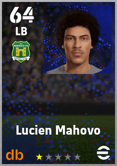Lucien Mahovo — LB, OVR 64, MAX 64