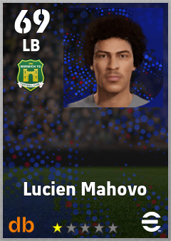 Lucien Mahovo — LB, OVR 69, MAX 69