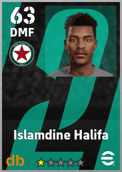Islamdine Halifa eFootball player card