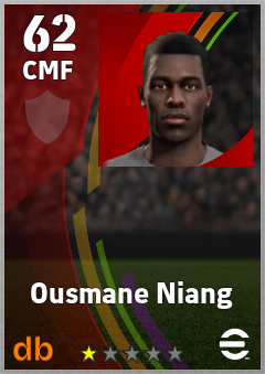 Ousmane Niang eFootball player card