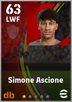 Simone Ascione eFootball player card