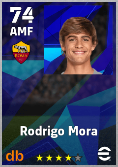 Rodrigo Mora eFootball player card