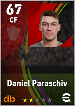 Daniel Paraschiv eFootball player card