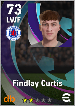 Findlay Curtis eFootball player card