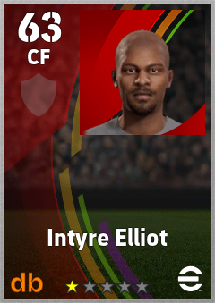 Intyre Elliot eFootball player card