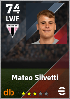 Mateo Silvetti eFootball player card