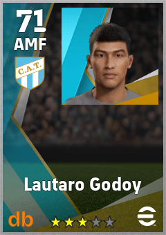Lautaro Godoy — AMF, OVR 71, MAX 71
