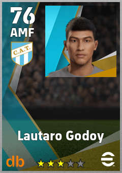 Lautaro Godoy — AMF, OVR 76, MAX 76