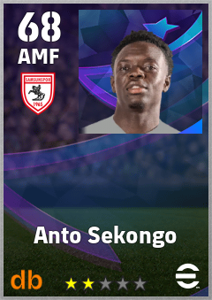 Anto Sekongo eFootball player card