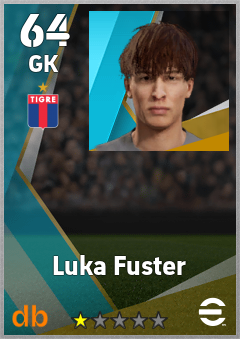 Luka Fuster eFootball player card