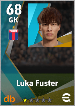 Luka Fuster — GK, OVR 68, MAX 68