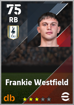 Frankie Westfield — RB, OVR 75, MAX 75