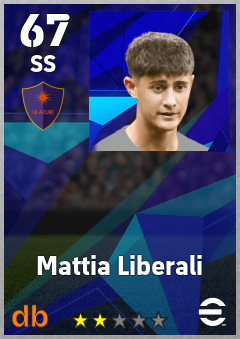 Mattia Liberali eFootball player card