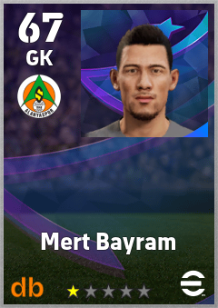 Mert Bayram — GK, OVR 67, MAX 67